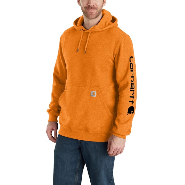 CARHARTT Men's Midweight Hooded Logo Sweatshirt