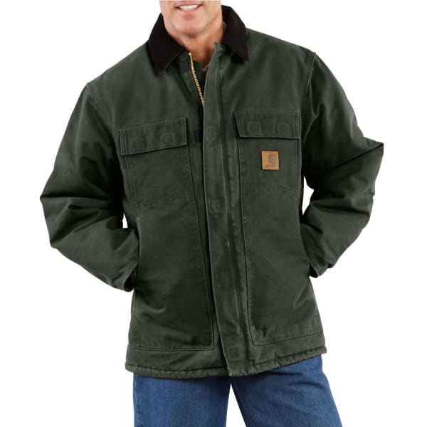 CARHARTT Men's Sandstone Traditional Arctic Quilt-lined Coat