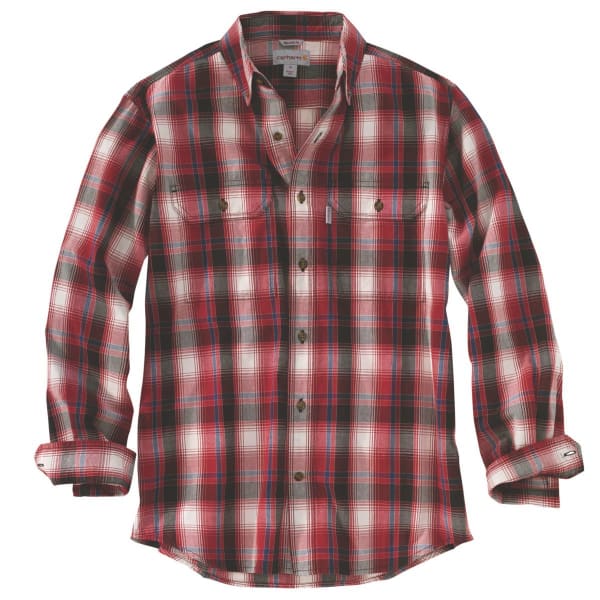 CARHARTT Men's Fort Plaid Long-Sleeve Shirt