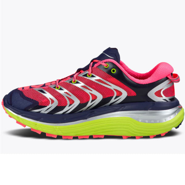 HOKA ONE ONE Women's Speedgoat Trail Running Shoes, Astral Aura/Neon Pink