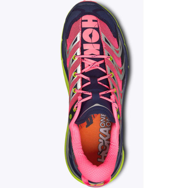 HOKA ONE ONE Women's Speedgoat Trail Running Shoes, Astral Aura/Neon Pink