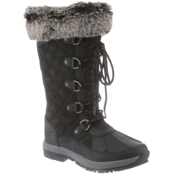 BEARPAW Women's Gwyneth Tall Fur Waterproof Boots