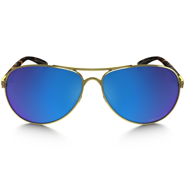 OAKLEY Women's Feedback Sunglasses, Polished Gold