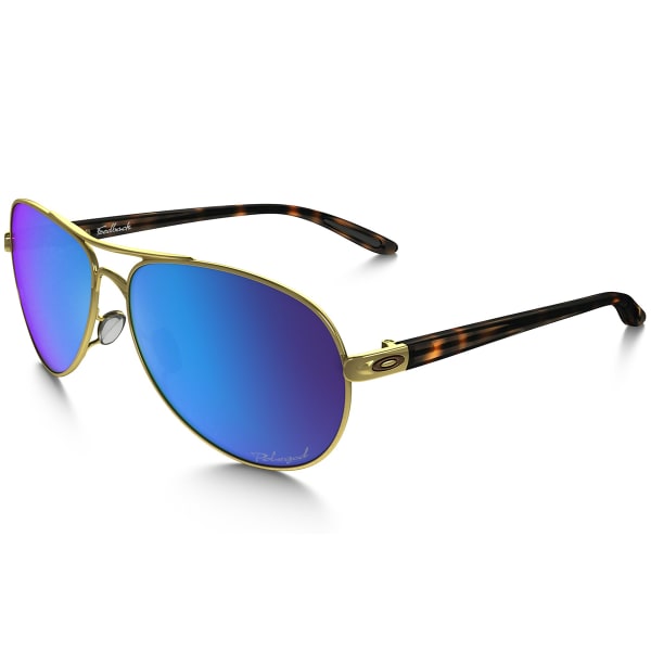 OAKLEY Women's Feedback Sunglasses, Polished Gold