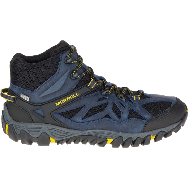 MERRELL Men's All Out Blaze Ventilator Mid Waterproof Hiking Shoes, Sodalite