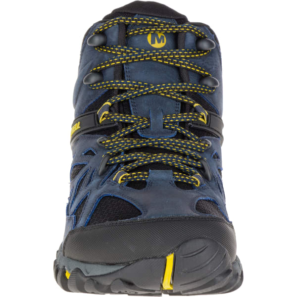 MERRELL Men's All Out Blaze Ventilator Mid Waterproof Hiking Shoes, Sodalite