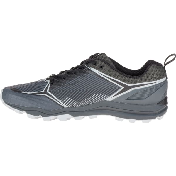 MERRELL Men's All Out Crush Shield Waterproof Running Shoe, Black/Granite