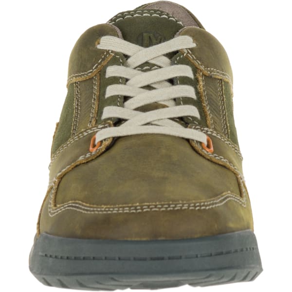 MERRELL Men's Berner Lace Up Sneaker, Dusty Olive