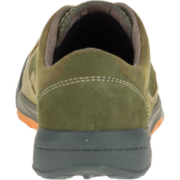 MERRELL Men's Berner Lace Up Sneaker, Dusty Olive