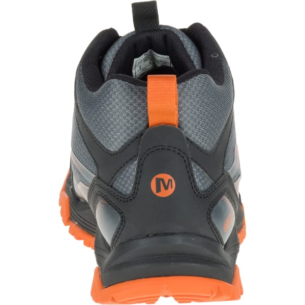 MERRELL Men's Capra Rise Mid Waterproof Hiking Shoes, Castle Rock