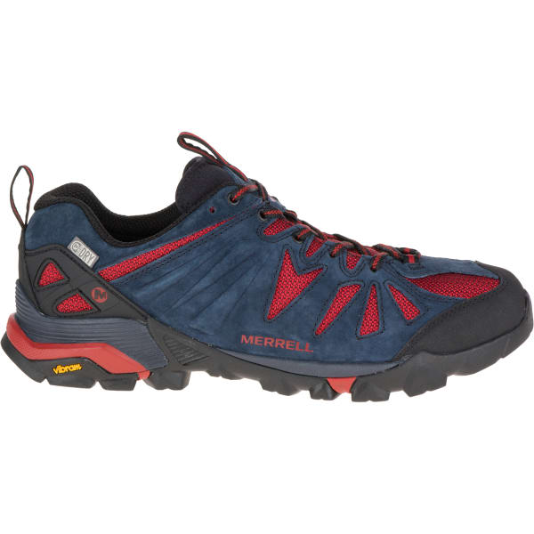 MERRELL Men's Capra Waterproof Hiking Shoes, Navy