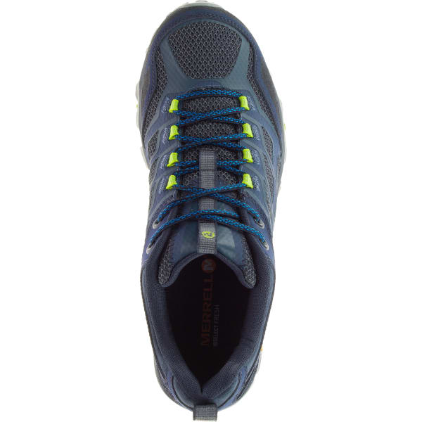 MERRELL Men's Moab FST Sneaker, Navy