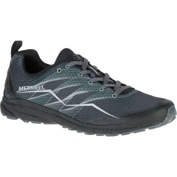 MERRELL Men's Trail Crusher Trail Running Shoes, Granite/Black