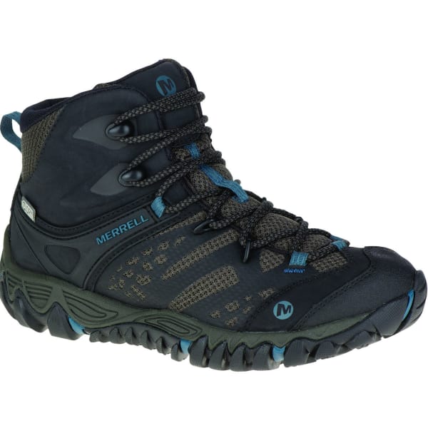 MERRELL Women's All Out Blaze Ventilator Waterproof Mid, Black