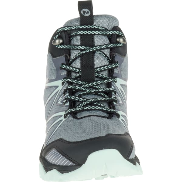 MERRELL Women's Capra Rise Waterproof Mid, Monument