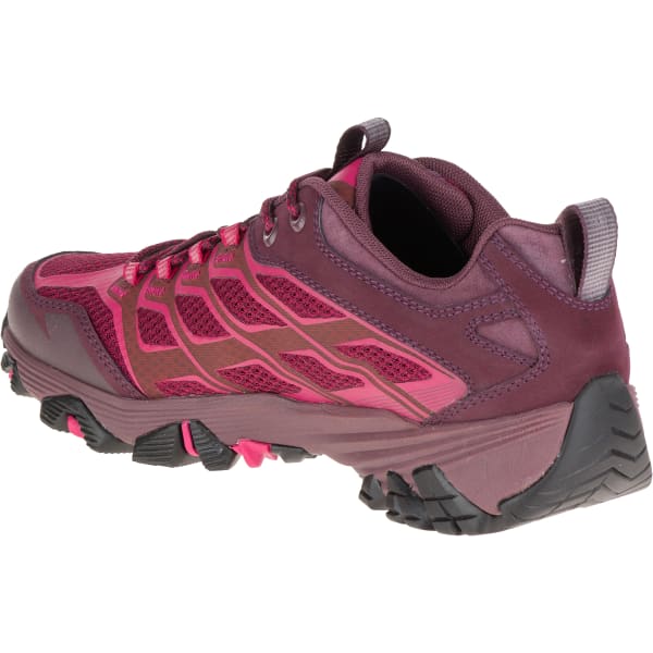 MERRELL Women's Moab FST Hiking Shoes, Beet Red