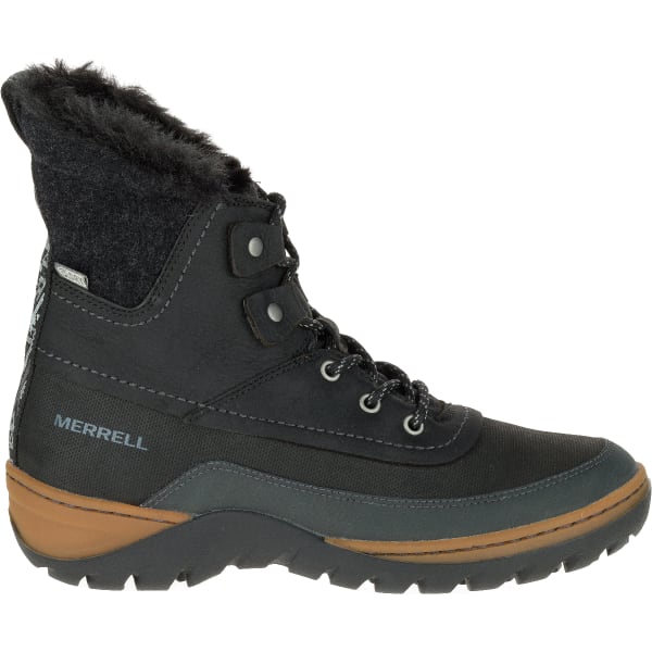 MERRELL Women's Sylva Mid Boot, Black - Mountain Sports