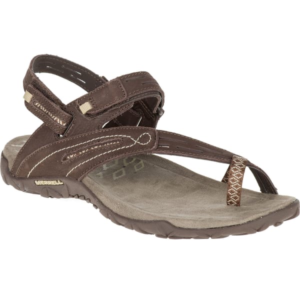 MERRELL Women's Terran Convertible II Sandals, Dark Earth