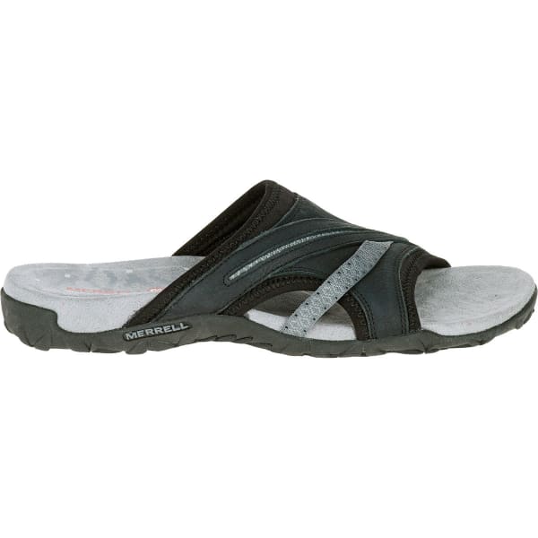 MERRELL Women's Terran Slide II Sandals, Black