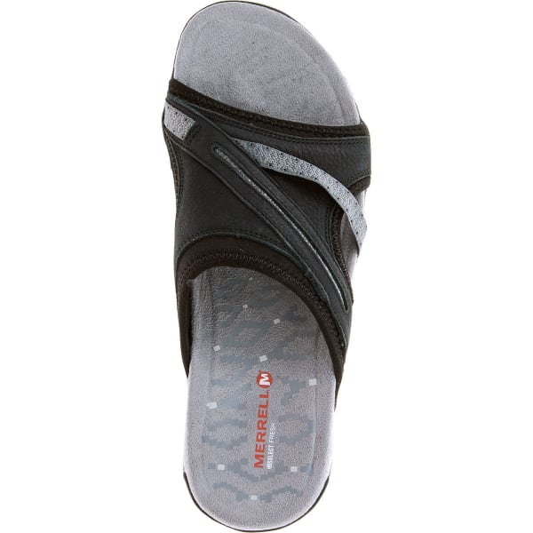 MERRELL Women's Terran Slide II Sandals, Black