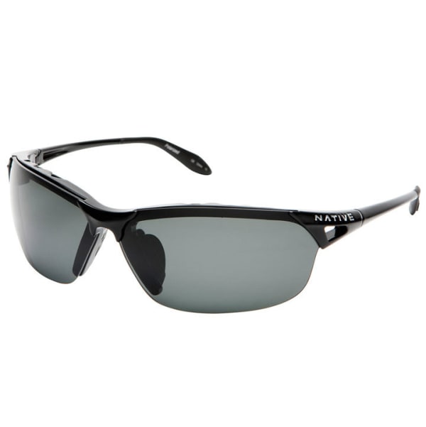 NATIVE EYEWEAR Vigor Reflex Polarized Sunglasses, Iron/Silver