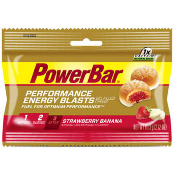 POWERBAR Energy Blast Chew, Strawberry Banana