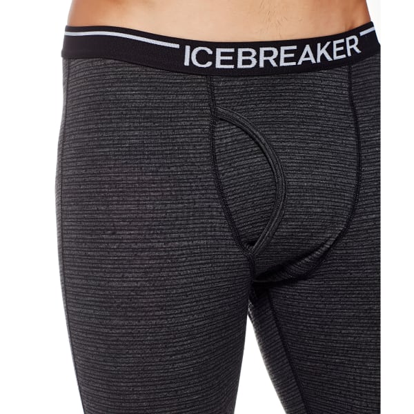 ICEBREAKER Men's Oasis Leggings with fly, Toothstripe