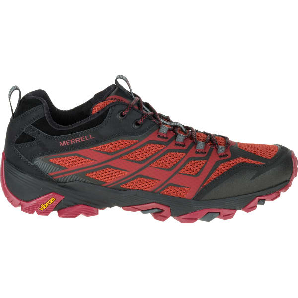 MERRELL Men's FST Wide Sneaker, Burgundy/Black