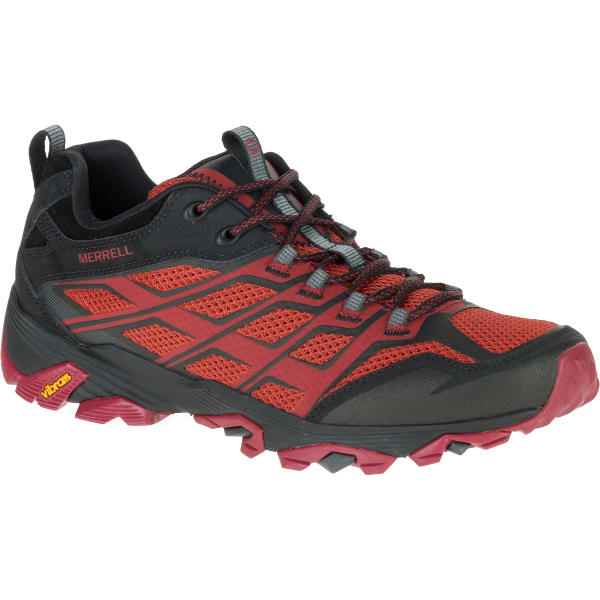 MERRELL Men's FST Wide Sneaker, Burgundy/Black