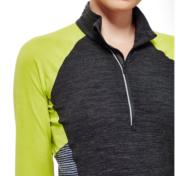 ICEBREAKER Women's Comet Long-Sleeve Half Zip, Impulse