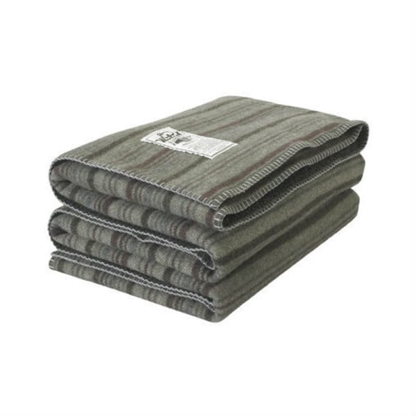 WOOLRICH Sherpa Rough Rider Stripe Blanket