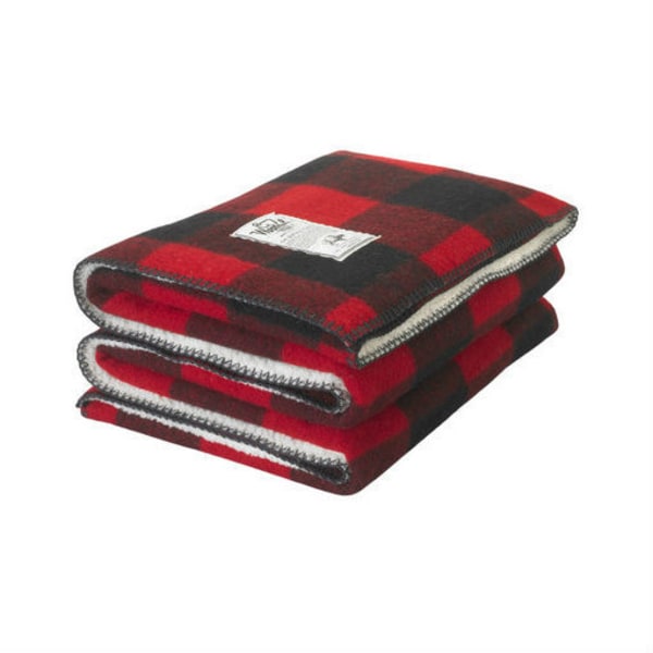 WOOLRICH Sherpa Rough Rider Wool Blanket