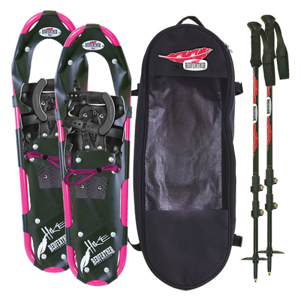 REDFEATHER Hike Series 7.5"&#x9d; x 25" Women's Snowshoes Kit