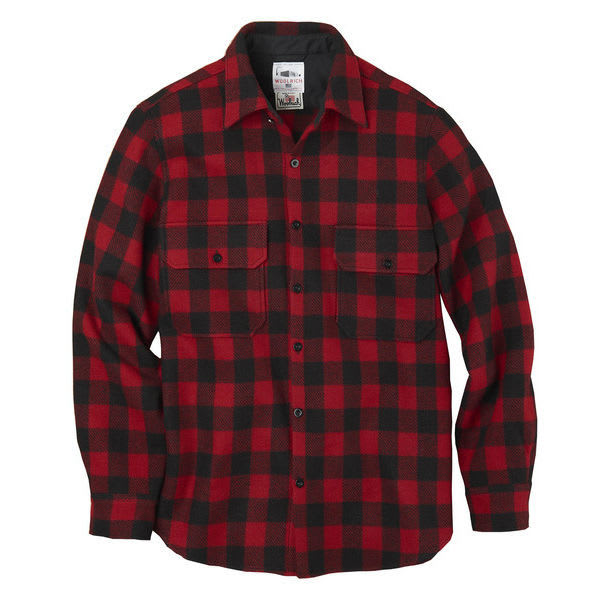 WOOLRICH Men's Eco-Rich Made in America Buffalo Wool Shirt - Eastern ...