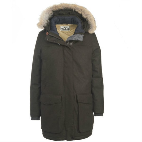 WOOLRICH Women's Wool Face Patrol Down Parka