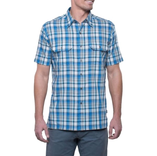 KUHL Men's Response Plaid Short-Sleeve Shirt