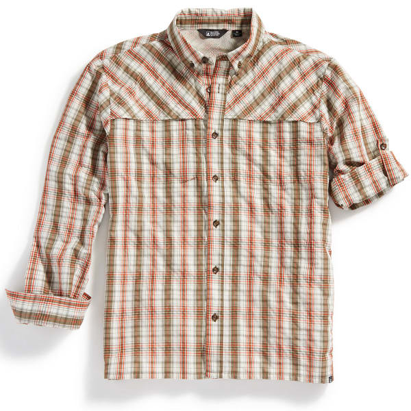 EMS Men's Journey Plaid Long-Sleeve Shirt