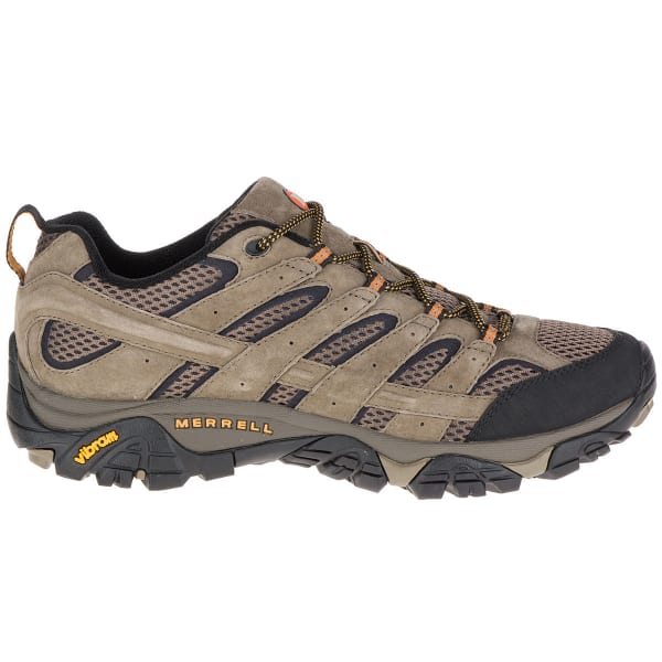 MERRELL Men's Moab 2 Ventilator Low Hiking Shoes, Walnut, Wide