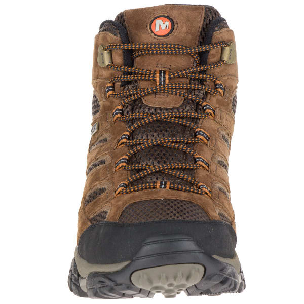 MERRELL Men's Moab 2 Mid Waterproof Hiking Boots, Earth