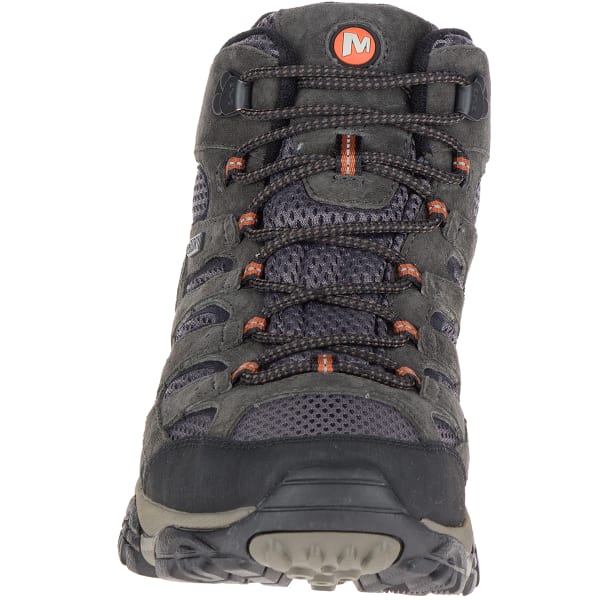 MERRELL Men's Moab 2 Mid Waterproof Hiking Boots, Beluga