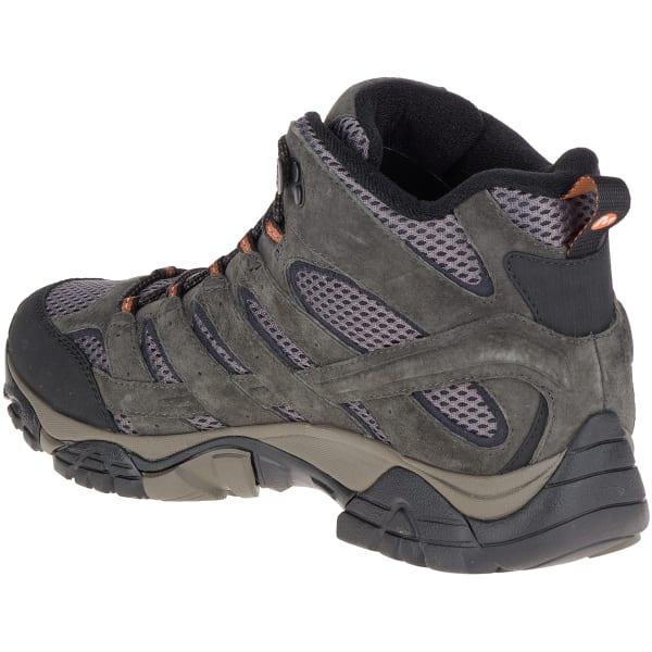 MERRELL Men's Moab 2 Mid Waterproof Hiking Boots, Beluga