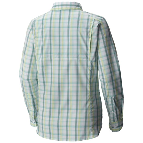 COLUMBIA Women's Silver Ridge Lite Plaid Long-Sleeve Shirt