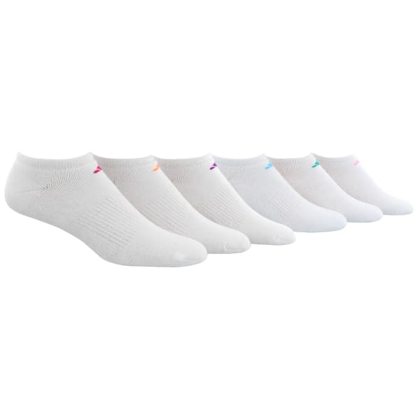 ADIDAS Women's No Show Socks, 6 Pack