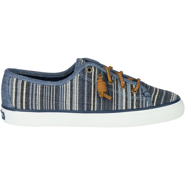 SPERRY Women's Seacoast Denim Stripe Sneakers, Navy