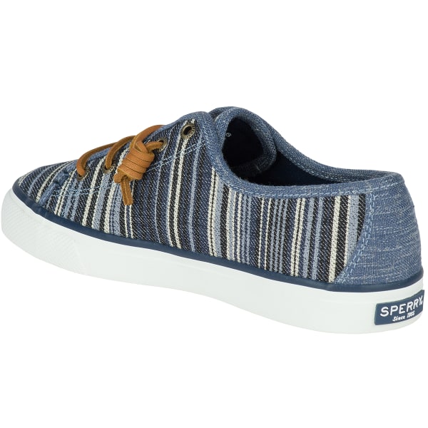 SPERRY Women's Seacoast Denim Stripe Sneakers, Navy