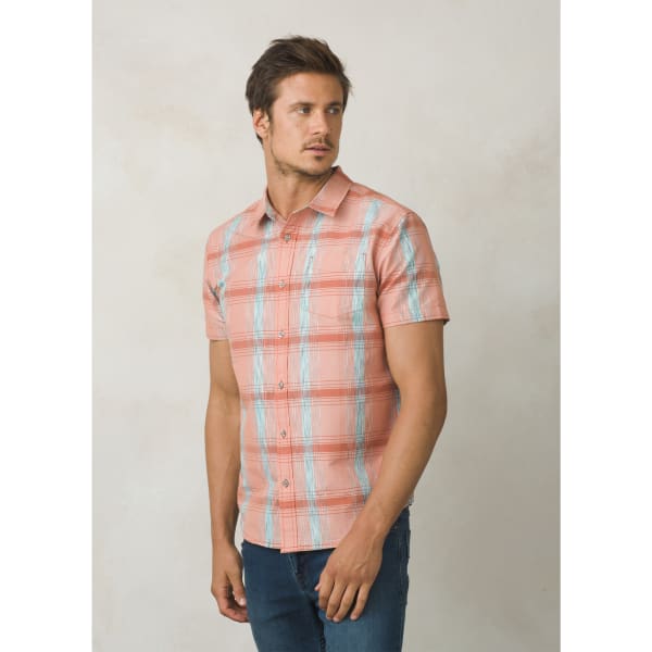 PRANA Men's Tamrack Short-Sleeve  Woven Shirt