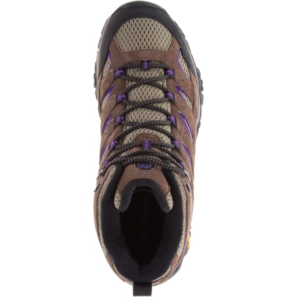 MERRELL Women's Moab 2 Vent Mid Hiking Boots, Bracken/ Purple