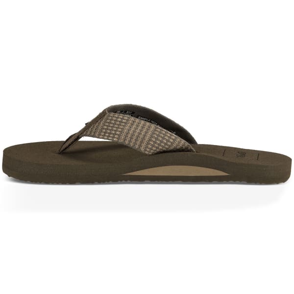 TEVA Men's Mush II Sandals, Paz Chocolate