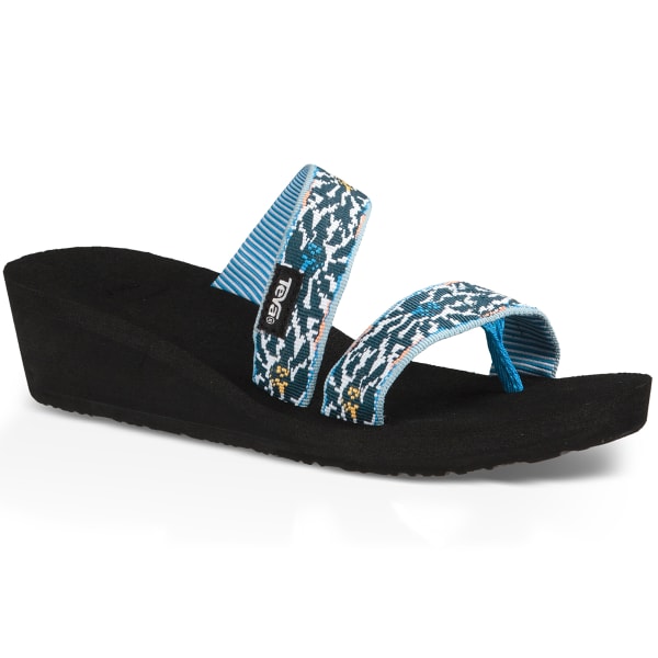 TEVA Women's Mush Mandalyn Wedge Loma Sandals, Lucia Blue