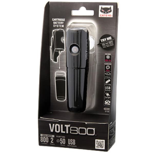 CATEYE Volt 800 HL-EL471RC Rechargeable Bike Light - Eastern